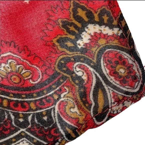 Vintage Paisley Scarf by: Fantas-Eyes Inc. - Bid Now = Discounted Shipping - Picture 8 of 9